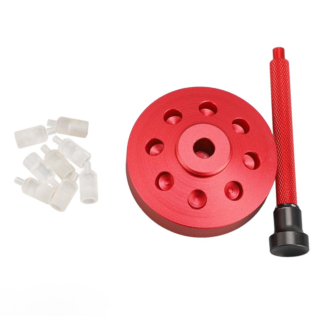 Watch Hands Fitting Setting Presser Pusher Setter with 8 Tips Metal Watch Needle Holder Watch Repair