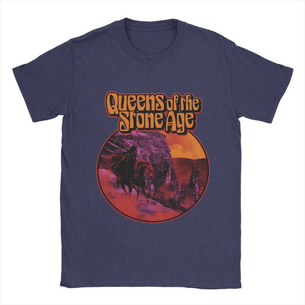 Stone Age Humor Queen Unisexs Printed TShirt Short Sleeve Shirt Printed Clothing for Streetwear