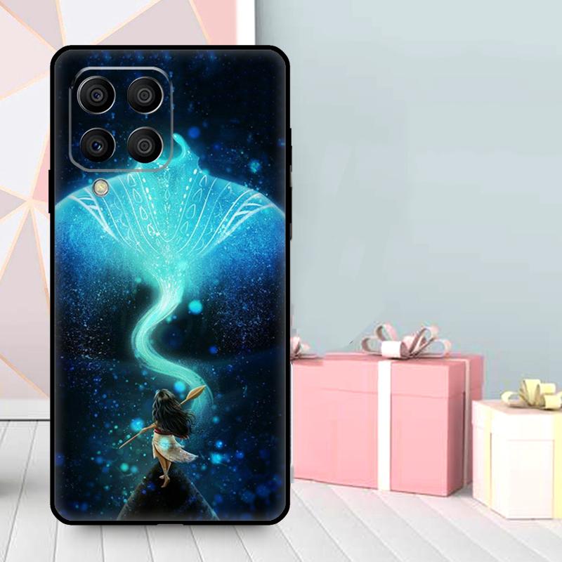 Чехол с изображением ската для Samsung Galaxy M06 M11 M31 M14 M34 M54 M12 M32 M52 M15 M13 M16 M36 M56 M53 M35 M55