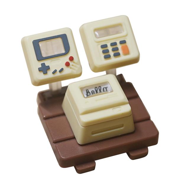 K-04 Колпачки для клавиш 3 в 1 Замена для механической клавиатуры Колпачки для клавиш в стиле ретро Колпачки для игровых консолей Симпатичные прозрачные колпачки для клавиш Костюм