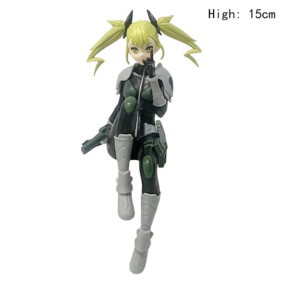 Аниме Кайдзю Номер Восемь Кайдзю Нет. 8 фигурок Кафки, Хибино, Рено и Мины из аниме, игрушки для хобби, настольные украшения, 19 см.