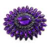 [L7604] - Purple 'Scarlett' Designer Brooch