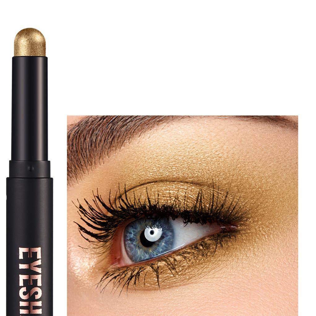 Waterproof Pearlescent Shiny Eyeshadow Gel Pen Pencil for Women