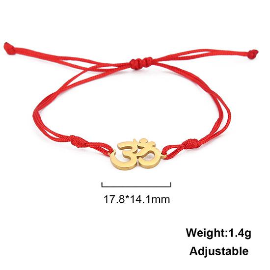 Retro Stainless Steel Personality Witch Knot Dog Paw Bracelet