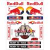 Наклейки для мотоцикла, наклейки спонсорских мероприятий Red Bull, пластиковый шлем, кузов автомобиля, самодельные водостойкие декоративные наклейки от солнца на бак