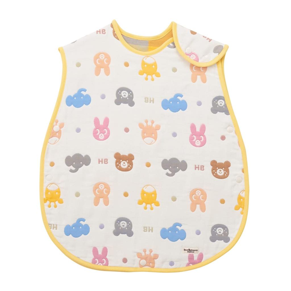 MIKIHOUSE HOT BISCUITS Gauze Boys and One Size Fits Sleeper, Girls, Baby, Kids, Multicolor, All, 76-8040-496