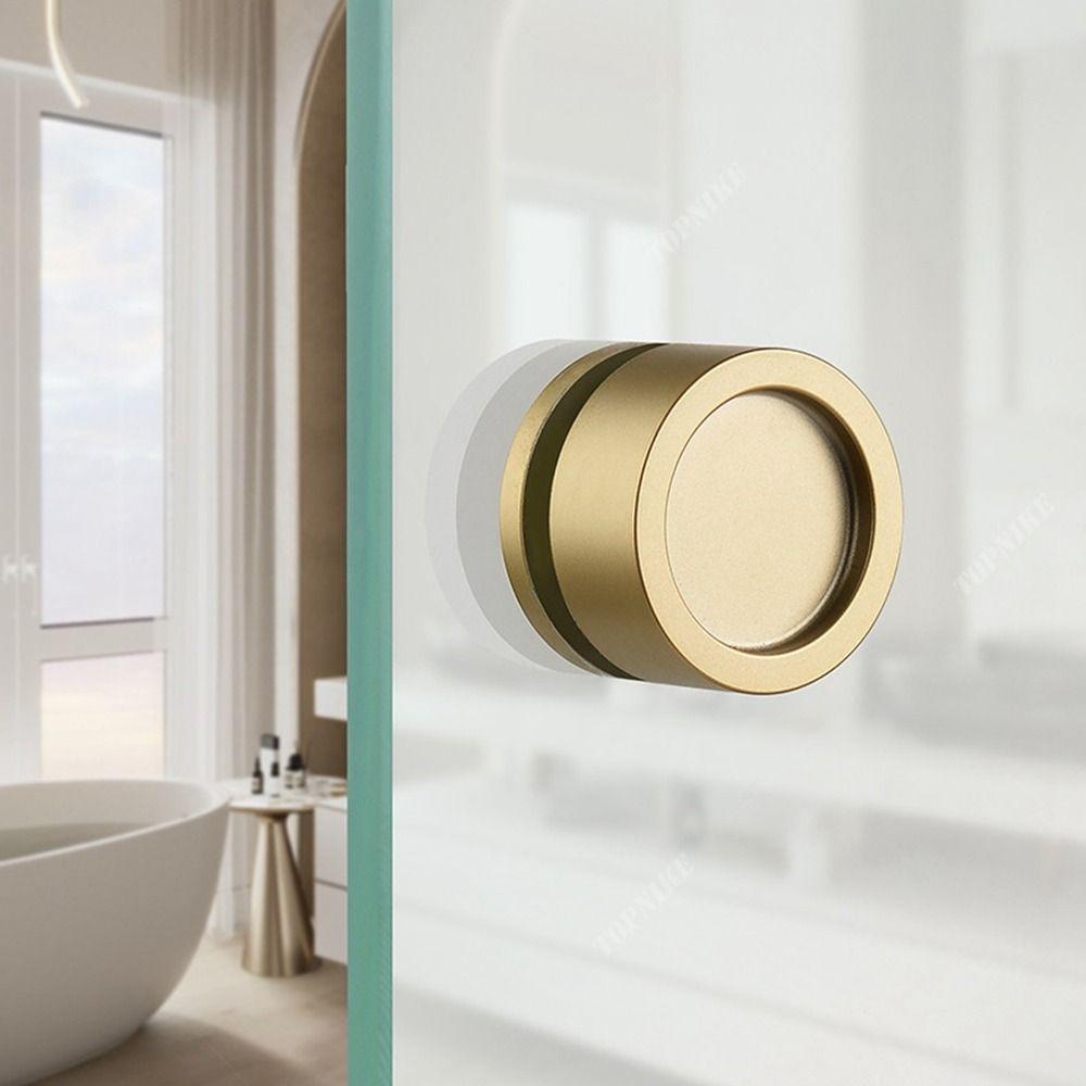 Встроенная невидимая дверная ручка, мебельные ручки из алюминиевого сплава, ручки для шкафов, стеклянные двери