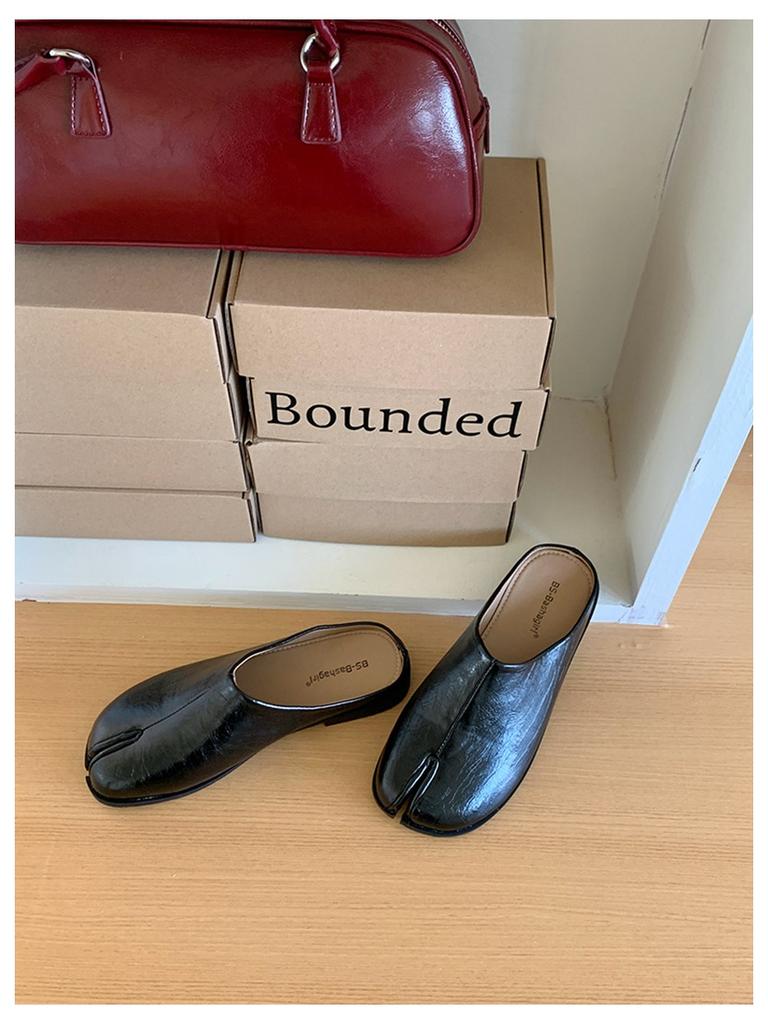 Новинка Обувь с раздельным носком Женские тапочки Ниндзя Таби Повседневные шлепанцы Удобные мюли Женские сабо Сандалии Мизинцы Шлепанцы Бренд Mujer