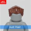 10 шт./лот Кирпичики MOC Мужские прически Модель Фигурка Игрушка Детские Образовательные Строительные Блоки Собранные Игрушки