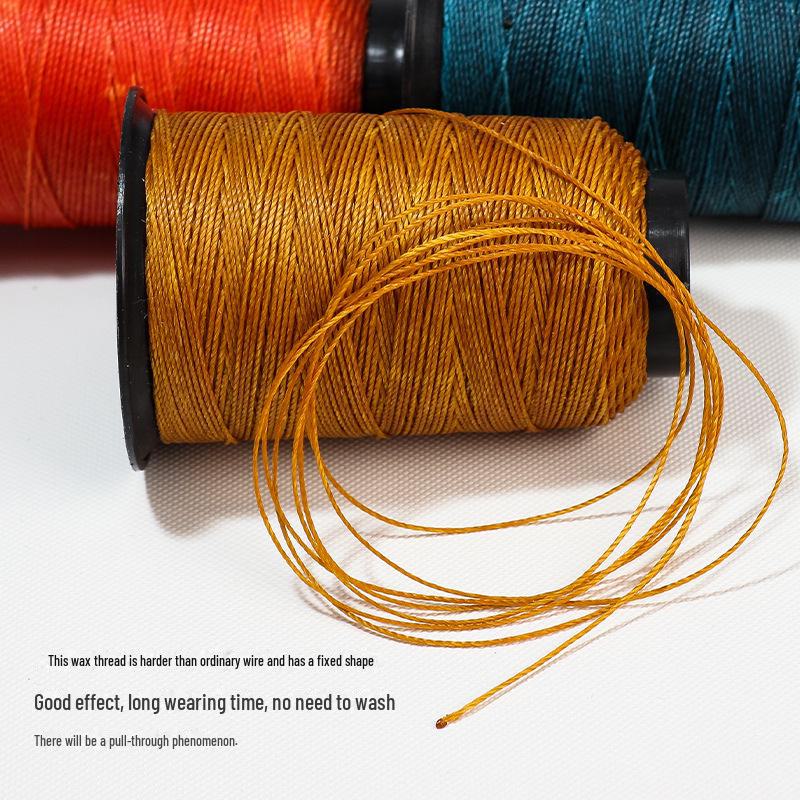 Браслет/ожерелье из цветной восковой нити Morandi: 12, 6 и 3 пряди — самодельная плетеная веревка для изготовления украшений и брелоков