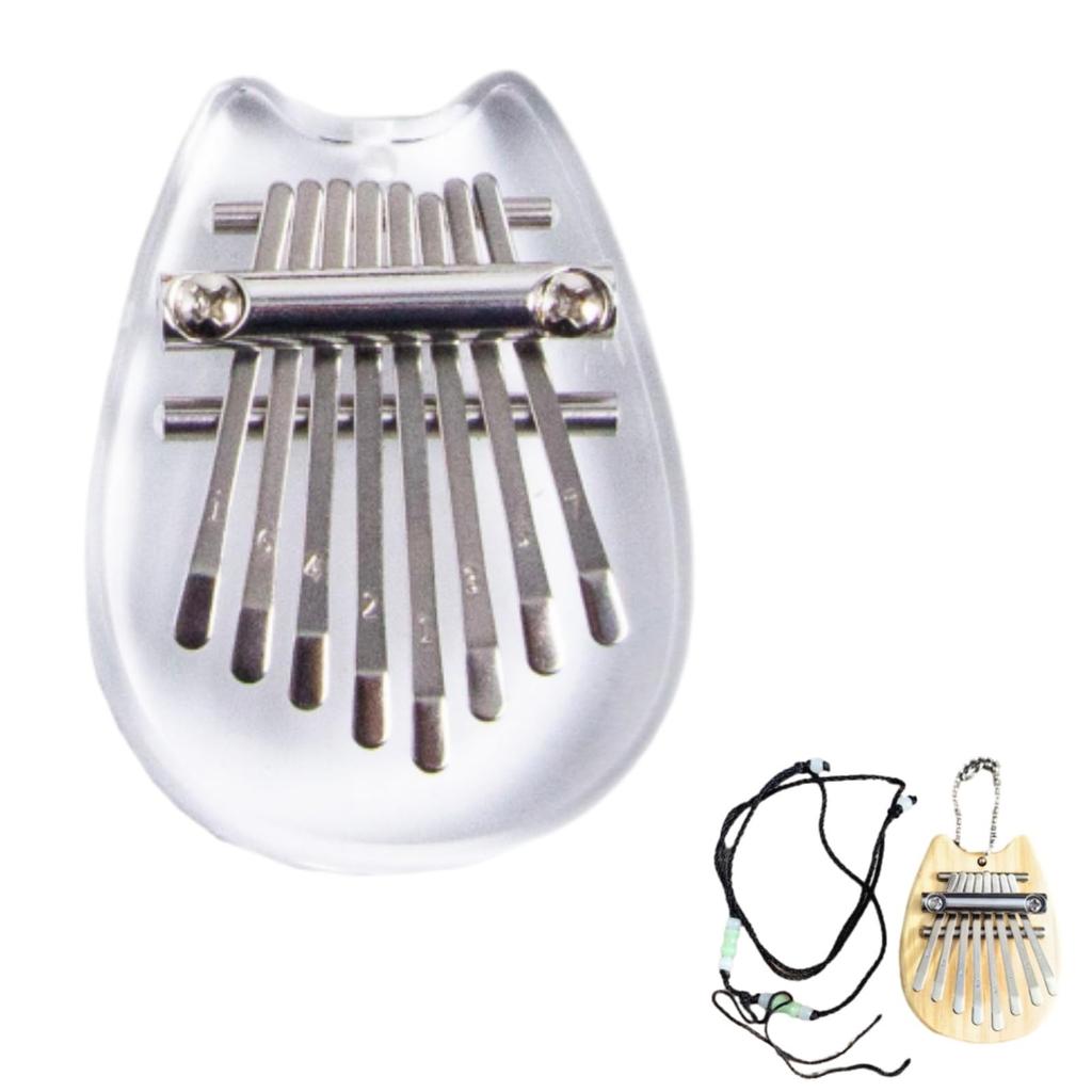 8 Key Portable Mini Wood Kalimba High Quality Exquisite Finger Thumb Piano Marimba Musical Good Accessories Pendant Gift