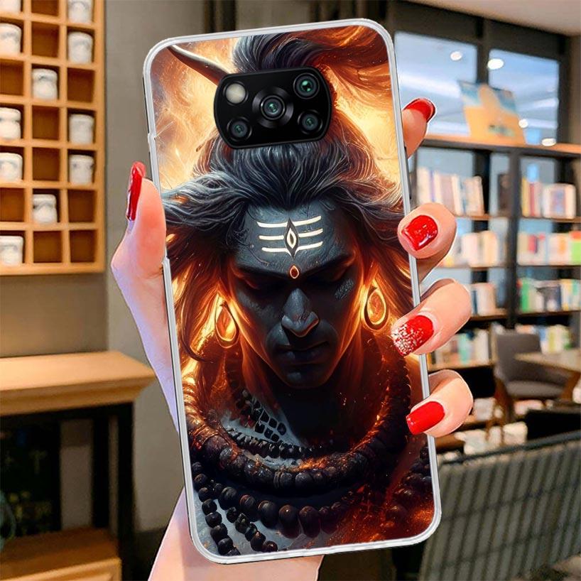 Lord Shiva Hindu God Buddha India Cover Phone Case For Xiaomi Poco F7 Ultra X7 X6 X5 Pro M7 Redmi 15C 15 13C 13 12C 12 10C 10 9A