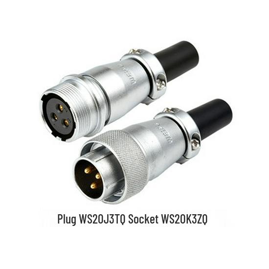 Авиационный разъем WEIPU WS20 для передачи питания и сигналов