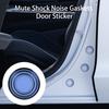 8Pcs Durable Wear-resistant Silicone Car Door Shock Pad Stickers Absorber for Vehicle