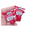 1 шт. Мультяшные часы Super Wings Фигурки самолетов Силиконовый ремешок ПВХ Модель Детский Подарок Игрушка