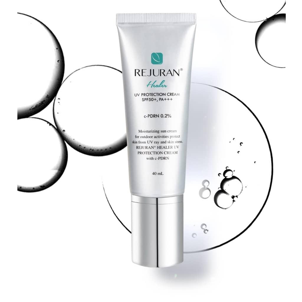 Rejuran Крем для защиты от ультрафиолета Healer SPF50+ PA+++ / Бальзам для защиты от ультрафиолета SPF50+ PA+++/ Солнцезащитная сыворотка с водной капсулой SPF15 PA+++