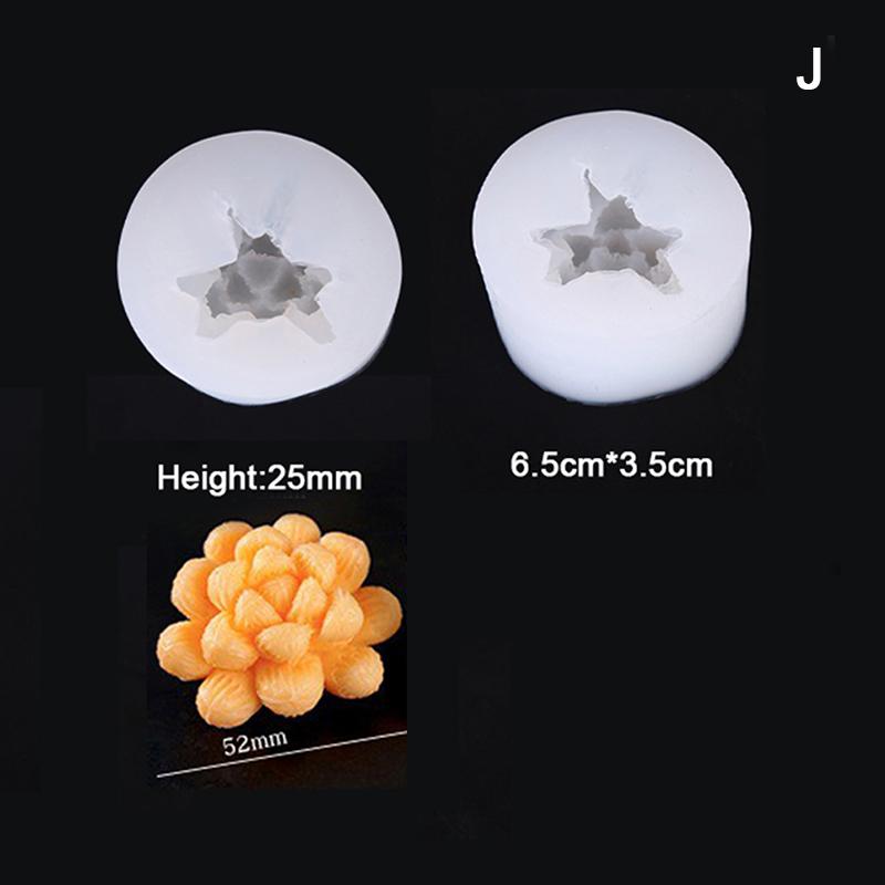 DIY 3D сочные силиконовые формы для изготовления мыла из смолы, свечи, домашний декор