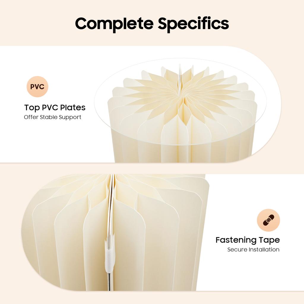 2PCS Cardboard Flower Stands Holder Cylinder Modern Wedding Decor 110lbs Load Bearing for Bouquet Cake Display Party Anniversary