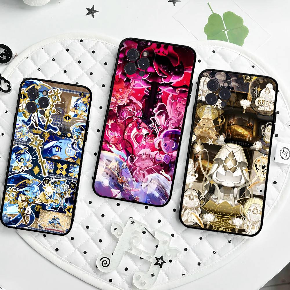 Чехол для телефона C-Cookie R-Run Kingdom Game для IPhone 17 16 15 14 13 12 11 Pro Max Plus Mini Мягкий черный чехол