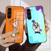 Милый Мультяшный Чехол Для Телефона The F-Fairly O-OddParents Для Samsung S26 S25 Edge S24 S23 S22 S21 S20 Ultra Plus FE Стеклянная Крышка
