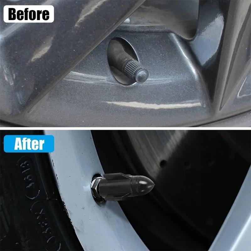 Колпачки для вентилей шин, алюминиевые колпачки для вентилей шин, пылезащитный чехол для обода грузовика, велосипеда, автомобиля, мотоцикла, колпачки для вентилей, аксессуары