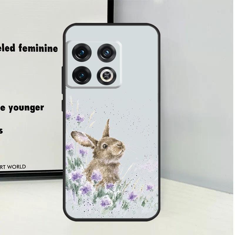 Rabbit For OnePlus Nord 5 CE 2 3 4 Lite N20 N30 Case For OnePlus 13T 13 12 11 9 10 Pro 10T 12R 13R