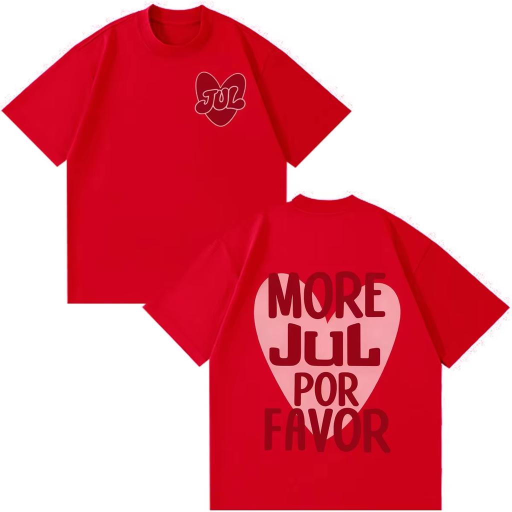 2026 Bestselling Rapper Jul Fashion Print Unisex Aesthetic Trendy TShirt Printed Short Sleeve Casual Unisex And Unisex TShirt