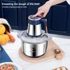 5L Electric Meat Grinder Meat Mincer Large Capacity Speed Adjustable Multipurpose Vegetable Meat Chopper Food Processor