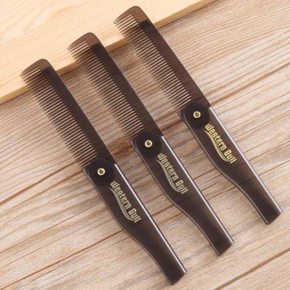 Combs Pocket Size Hair Accessories Hair Styling Tool Men Hair Brush Oil Head Comb Folding Comb