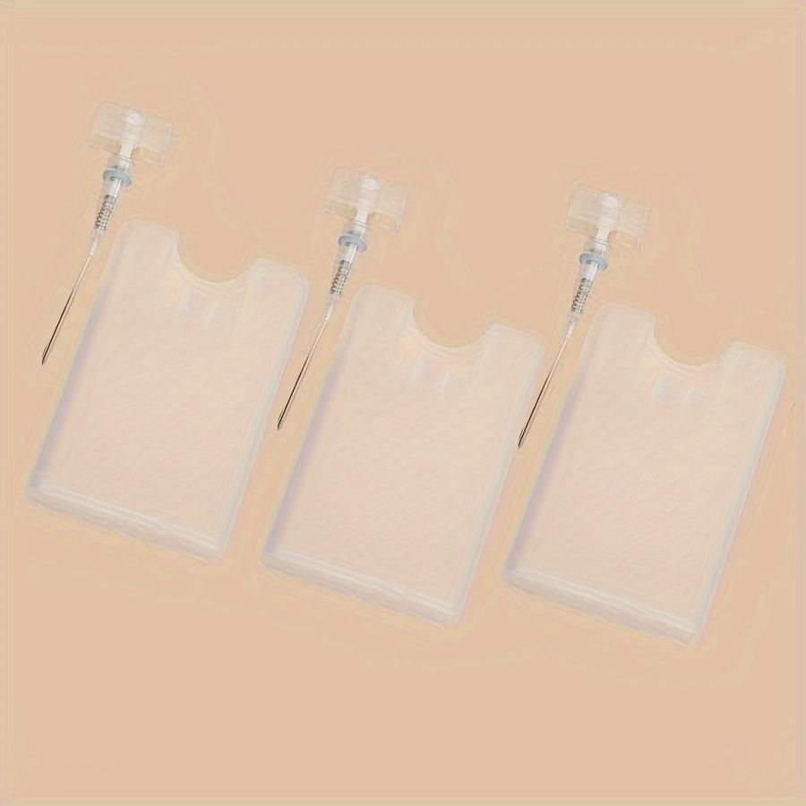 3 шт. многоразового использования мелкодисперсный флакон-спрей для духов - пластик без ПВХ, без запаха, идеально подходит для косметики и эфирных масел