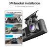 1080P Car DVR 2-Inch Driving Recorder 2/3-Way HD 1080P Three-Lens Parking Monitoring With Night Vision Car DVR Dash Cam
