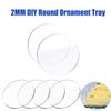 2mm Round Acrylic Cake Discs Topper Reusable Cake Boards Disk Base For Cakes Trimming Decorating Supplies Bakeware Accessories