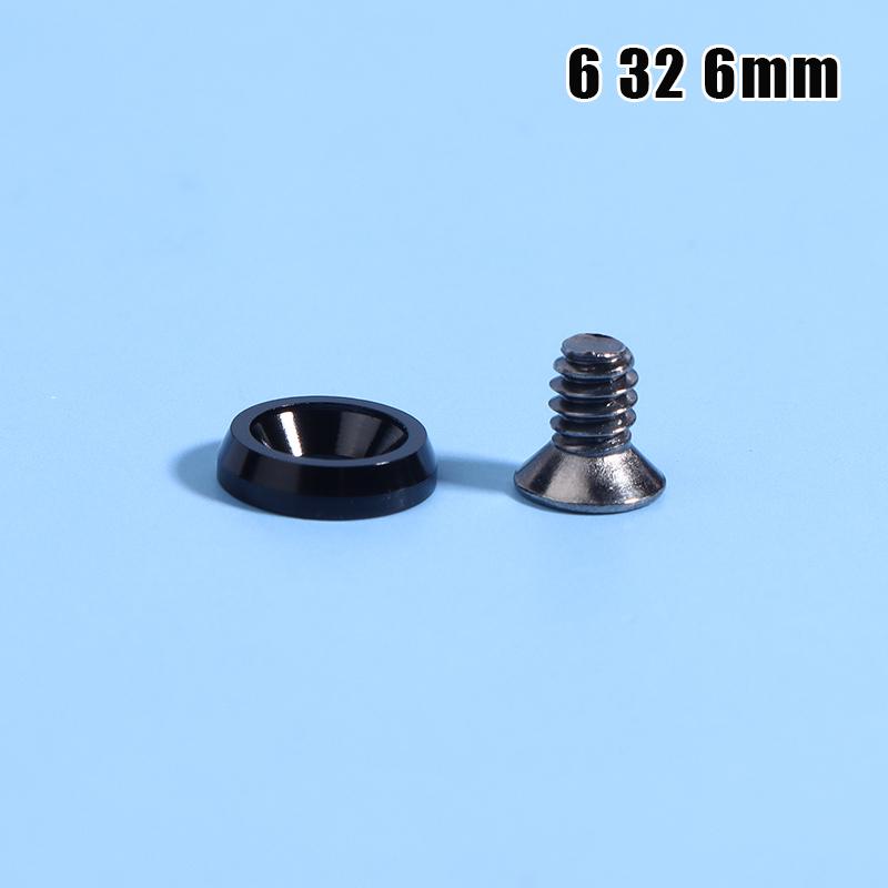 1Pc M3 6#32 6Mm 8Mm Screw +1 Washers Computer Pc Case Beautification Screws For Motherboard Power Supply Graphics Card