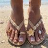5pcs/set Inlaid Rhinestone Starfish Toe Ring Set Open Stackable Toe Rings  Vacation Style