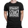 Футболки с коротким рукавом League of Legends LOL Competitive Games, мужские футболки Straight Outta Bronze Essential Unique Tees