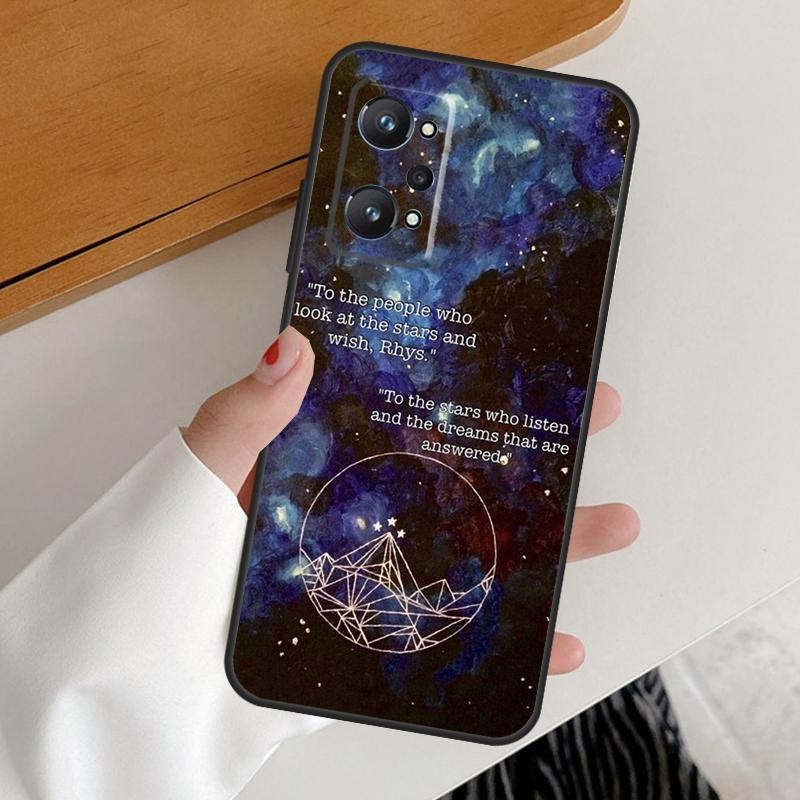 Чехол A Court Of Mist And Fury для Realme 14 10 11 12 13 Pro Plus GT6 GT7 15 Pro C65 C67 C63 C61 C55 C51 C53 C35 C75