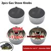 2 шт. 6/8 мм аксессуары для газовой плиты, кнопка сборки, универсальные серебряные ручки для газовой плиты, переключатель управления духовкой
