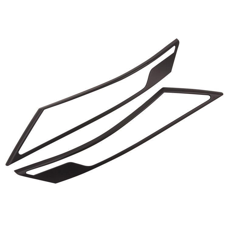 2019 L200/TRITON-ABS Черная накладка на фару Рамка Декорация