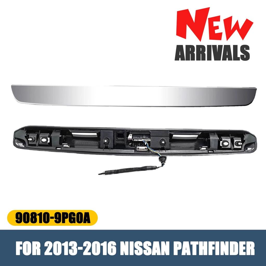 Rear Liftgate Chrome Handle 90810-9PG0A For 2013-2016 Nissan Pathfinder SL 3.5L Silver Plastic Car Accessories