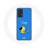Case for Samsung Galaxy A13 5G Bangtan BTS BT21 Chimmy Jimin Blue Background