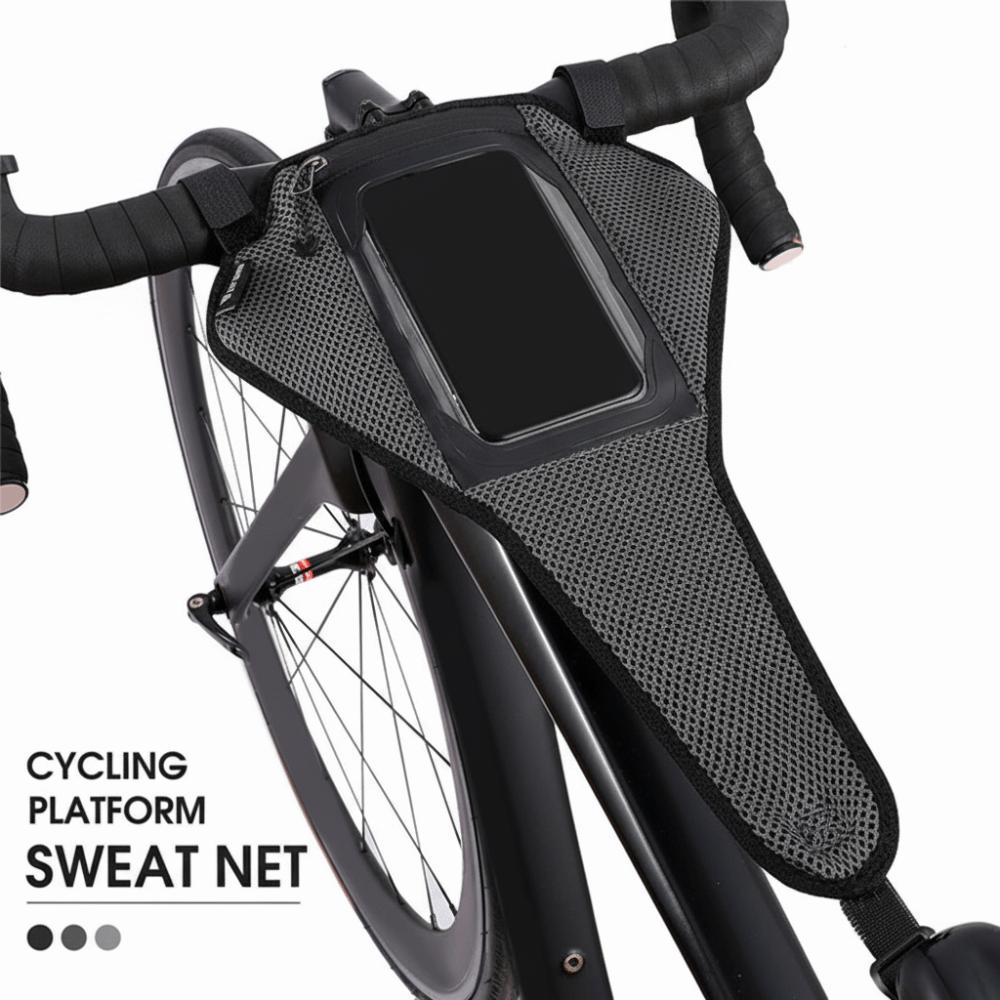 Sweat Absorb Bike Frame Sweat Guard Mesh Cycling Sweat Net Bike Sweat Guard  Training Use