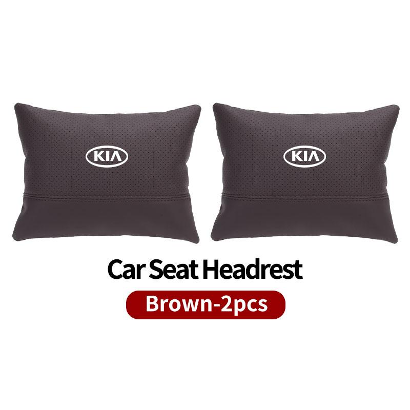 Universal Car Seat Headrest Protection Neck Breathable Cushion For KIA K5 K2 Rio Optima Sportage Venga Sorento Stonic Forte EF7