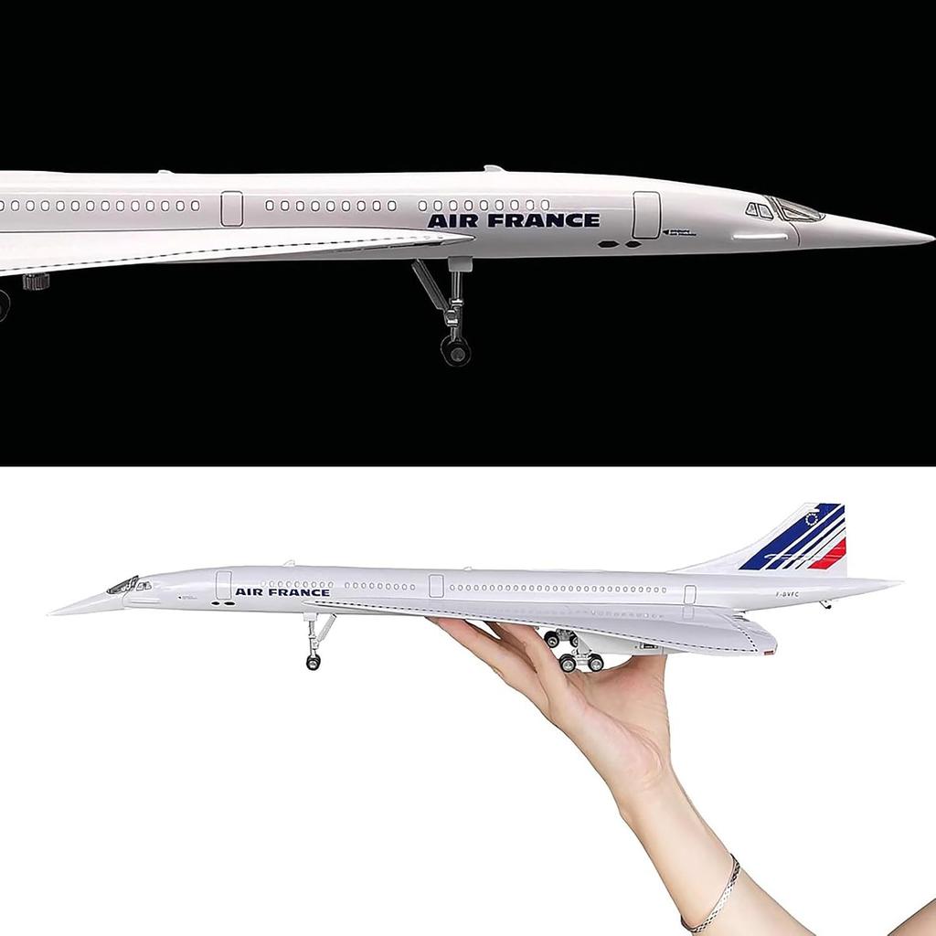 50 СМ 1:Самолет в масштабе 125 Concorde Air France British Airline Air Force One Модель самолета Смоляной фюзеляж Самолет Подарок Дисплей