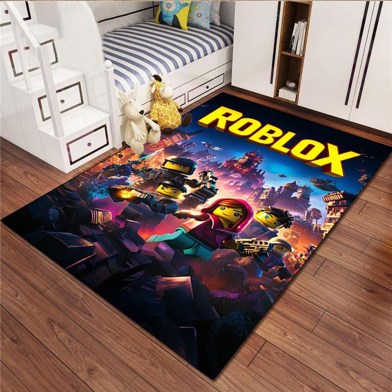 Roblox Home carpet Office Decorative Carpet For Living Room Bedroom Door Mat Floor Rug Computer Chair Area Rug