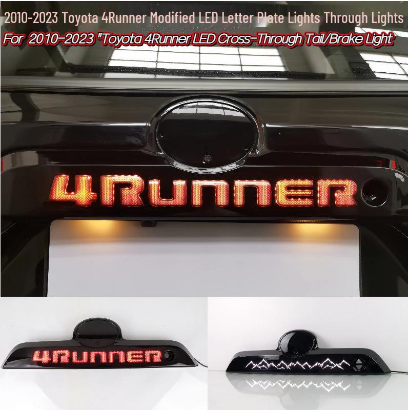 Светодиодная подсветка номерного знака для Toyota 4Runner 2010-2023, багажник