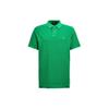 Polo однотонный воротник поло Slim Fit короткий рукав поло рубашка мужская топы зеленый 710940455-003