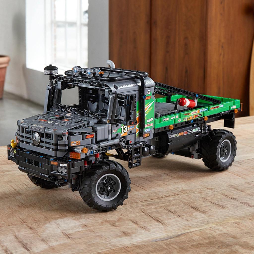 LEGO Technic Zetros полноприводный грузовик 42129 грузовик с дистанционным управлением и радиоуправлением приложение для взрослых LEGO Car Mercedes-Benz -