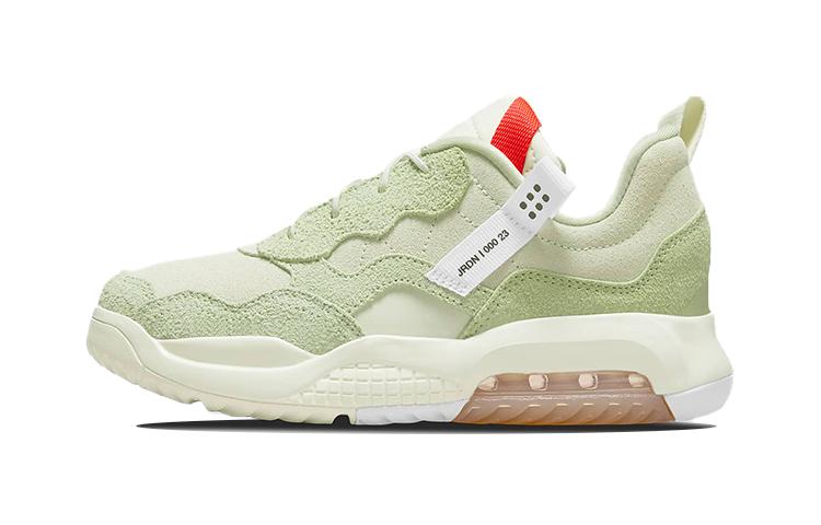 Jordan MA2 Cushioning Low top Sports Casual Shoes Light Green Children Aged 3 7 Years Old CW6595-300