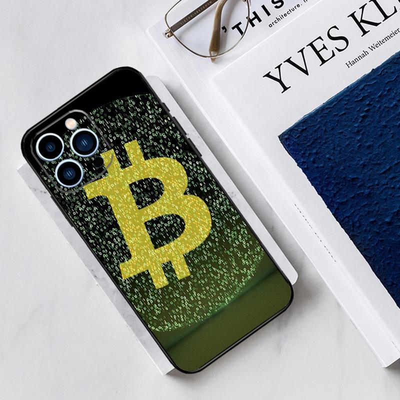 Bitcoins Coin Case For iPhone 17 Air 15 14 11 16 Pro Max 13 12 Mini 15 16 Plus 16e Funda Silicone Cover