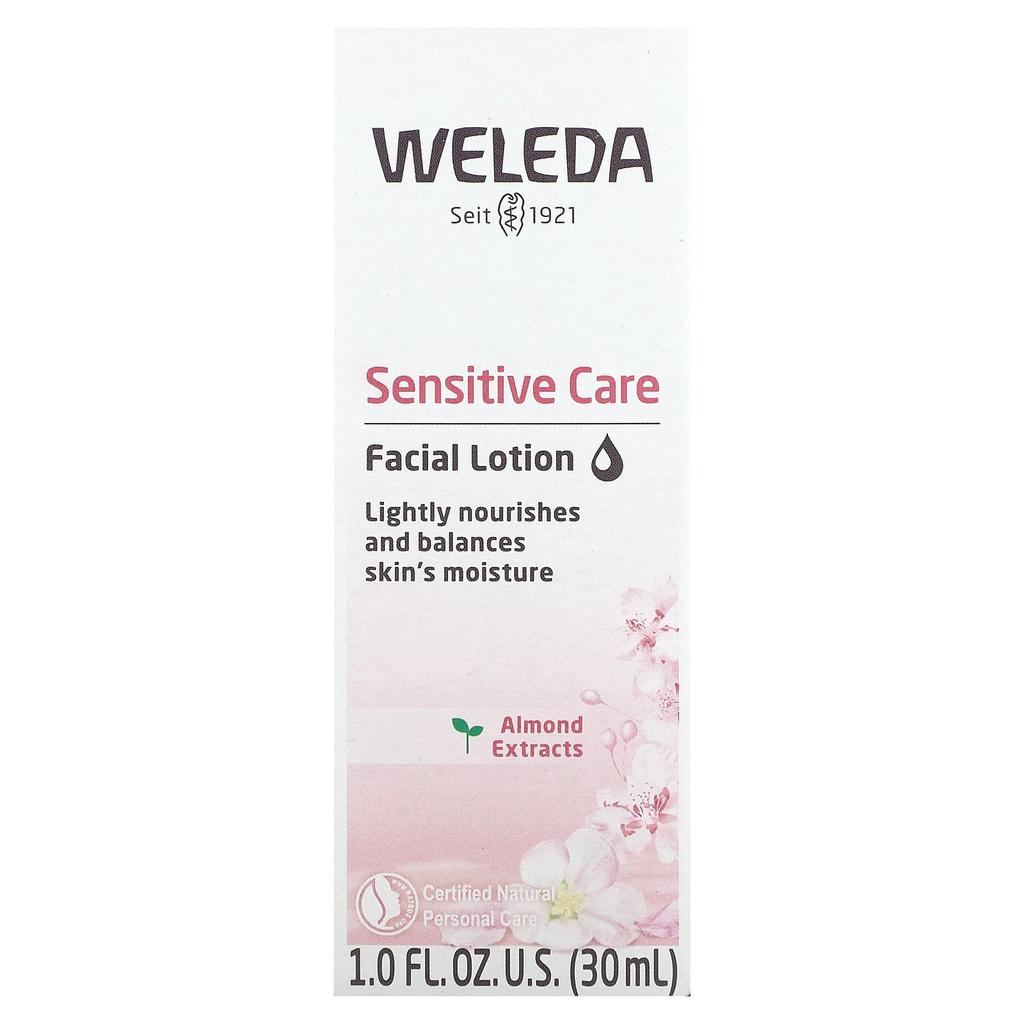 Weleda, лосьон для лица Sensitive Care, экстракт миндаля, 1,0 жидкая унция (30 мл)